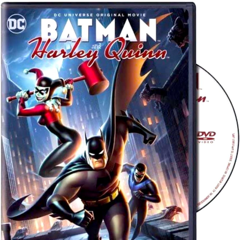 Batman & Harley Quinn DVD - AUTHENTIC Brand New Sealed - DC Comics
